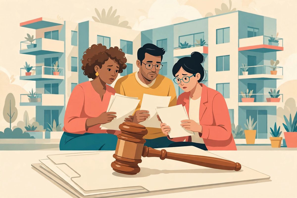 Amenaza de ejecución por deuda con la asociación (Foreclosure Threats)