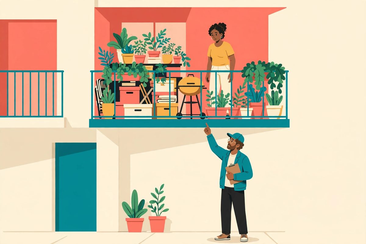 Restricciones de balcón y patio (Balcony & Patio Restrictions)