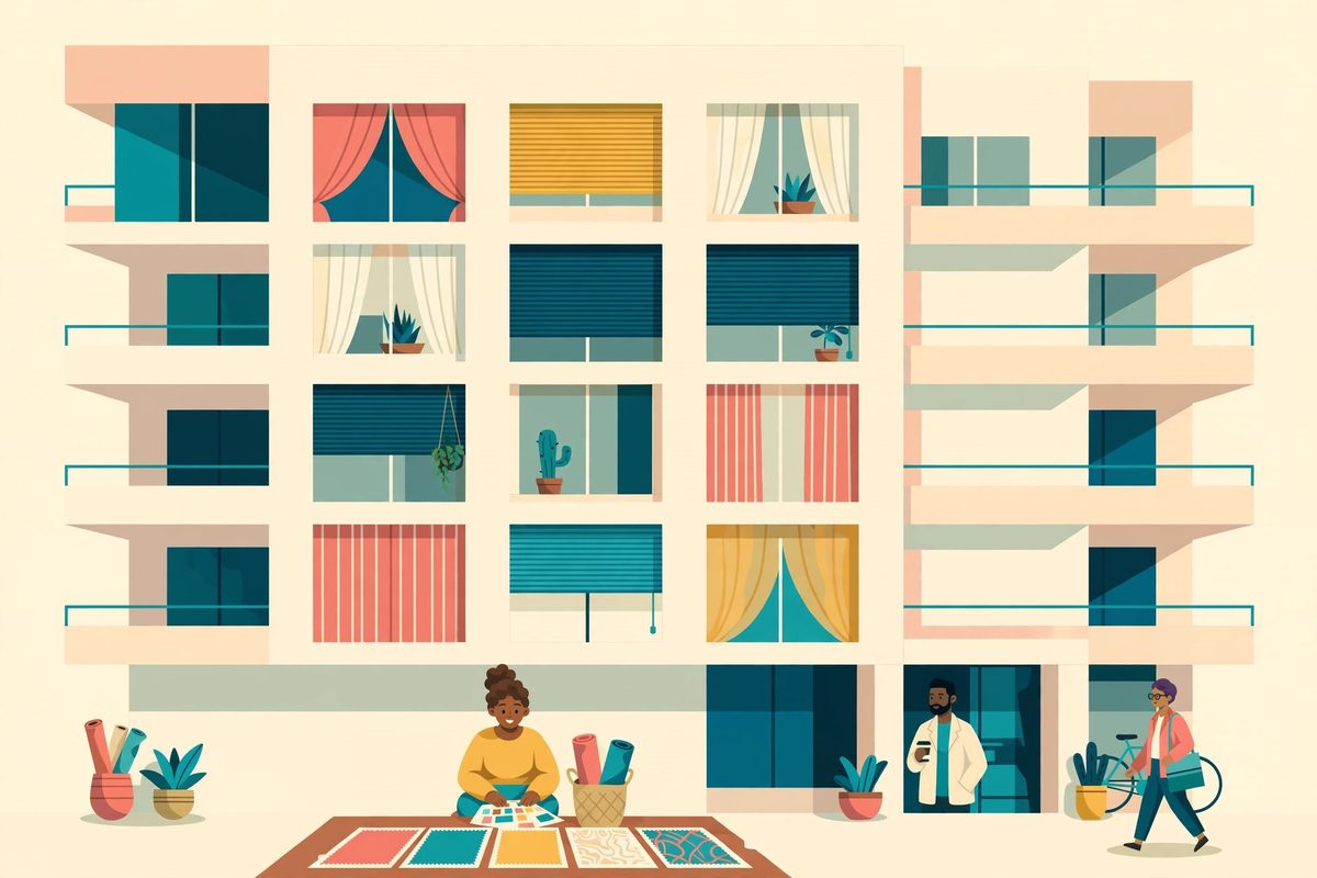 Tratamientos de ventanas: cortinas, persianas y tintes (Window Treatment Rules)