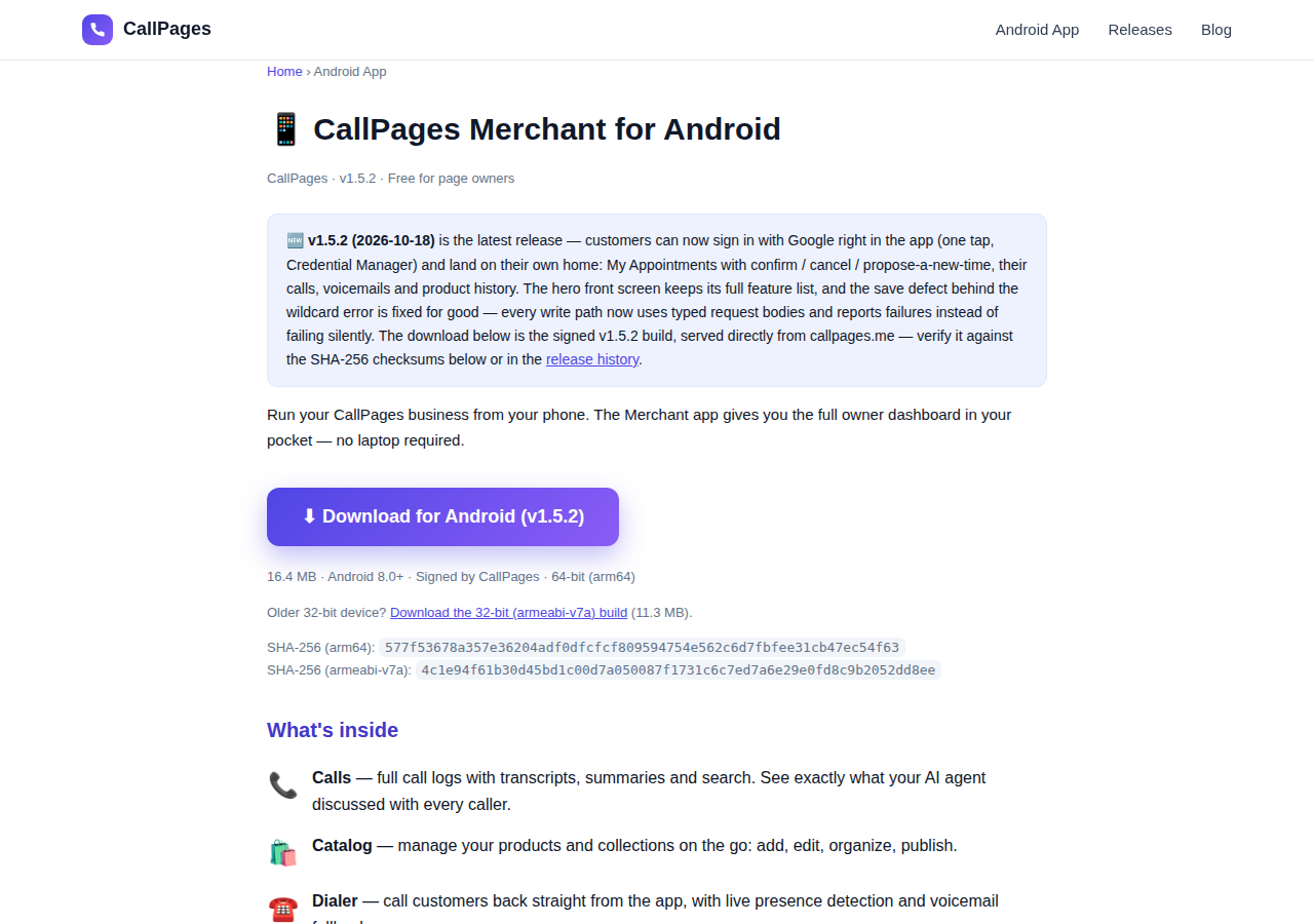 Android v1.5.1: a front screen that earns its place